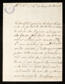 Carta de D. Maria Catarina Micaela de Landerset
