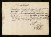Carta de A. Guimarães para Tomás Vicente