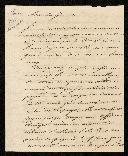 Carta de António de Araújo de <span class="hilite">Azevedo</span> para o general Beumonville