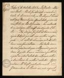 Cópia de carta de Jorge Canning para o marechal Beresford