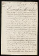 Cópia de decreto de 23 de novembro de 1775