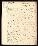 Carta de Bernardo José de Abrantes e Castro
