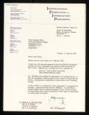 Letter of Heinz Zemanek to Stanley Gill about Working Group 2.2 and TC2