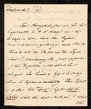 Carta de Lord Strangford para António de Araújo de Azevedo