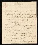 Carta do marquês de Alorna para o amigo António de Araújo de Azevedo