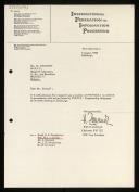 Copy of letter of Heinz Zemanek to M. Sintzoff appointing him as a member of IFIP/WG 2.1 on Algol