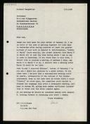 Letter of Gerhard Seegmuller to A. Van Wijngaarden about the useful of a subcommittee meeting