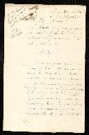 Carta de Talleyrand para António de Araújo de <span class="hilite">Azevedo</span>