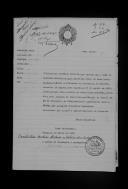 Processo do passaporte de Constantino Custodio Machado
