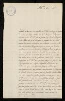 Carta do 1.º Visconde de Torrebela (Fernando José Correia Brandão Bettencourt e Noronha Henriques)