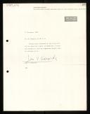 Circular letter of Jan V. Garwick to the members of WG 2.1