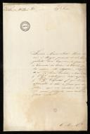 Carta de Francisco Maria Sodré