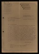 Copy of letter of Willem van der Poel to A. Mazurkiewicz about the postpone of the meeting
