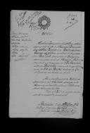 Processo do passaporte de Antonio Joaquim Silva