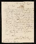Cartas de António de Araújo de Azevedo para João Gabe e Etienne Drouillet