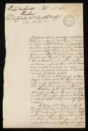 Carta do Coronel Cândido Xavier de Almeida, coronel do regimento de caçadores da capitania de São Paulo, para António de Araújo de <span class="hilite">Azevedo</span>