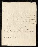 Carta de D. João de Almeida de Melo e <span class="hilite">Castro</span> para António de Araújo de Azevedo se dirijir a sua casa.