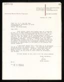 Letter of Brian Randell, IBM, to Willem van der Poel with his resignation from IFIP WG 2.1