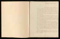 Memória sobre as finanças inglesas dirigidas a Henry Addington, First Lord of the Treasury