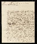 Carta de D. Maria José de Saldanha Castro