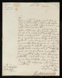 Carta de José Pinto Cabral de Araújo