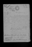 Processo do passaporte de Antonio Goncalves Martinho