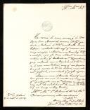Carta de Francisco Joaquim Moreira de Carneiro Borges do Couto e Sá
