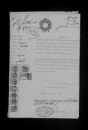 Processo do passaporte de Manuel Joaquim Afonso Lourenco