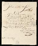 Carta de Henrique Gildemeester para António de Araújo de <span class="hilite">Azevedo</span>