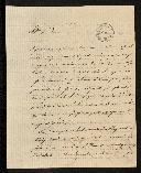 Carta de António de Araújo de <span class="hilite">Azevedo</span> para José Egídio Álvares de Almeida