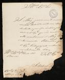 Carta de Teodoro Ferreira de Aguiar para António de Araújo de Azevedo