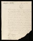 Carta do 2.º Conde da Redinha (Sebastião José de <span class="hilite">Carvalho</span> Melo e Daun)