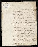 Carta de D. Manuel Francisco de Portugal e Castro