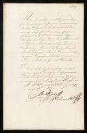 Anexo da carta de Sebastião José de Arriaga Brum da Silveira, datada de 1811.09.24