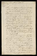 Carta de António de Araújo de <span class="hilite">Azevedo</span> para Charles Maurice Talleyrand
