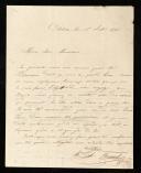 Carta de Mc. J. Brunel