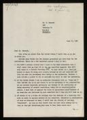 Copy of letter of Willem van der Poel to Heinz Zemanek