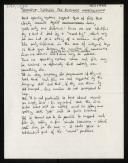 Copy of handwritten note "Transput problems for further investigation"