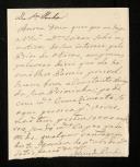 Carta de <span class="hilite">Maria</span> da Penha, [Baronesa de Beduído em 1818]