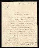 Carta do Chevallier de Castilho