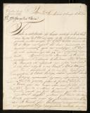 Carta de José Gonçalves Vieira