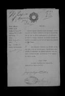 Processo do passaporte de Jacques Augusto Esteves