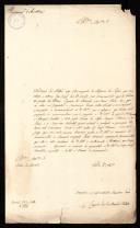 Carta de C. Joaquim José de Miranda Rebelo