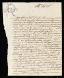 Carta de <span class="hilite">Pedro</span> de Melo da Cunha Mendonça e Meneses, Conde de Castro Marim