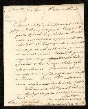 Carta de António de Araújo de Azevedo para José Egídio Álvares de Almeida