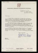 Letter of Robert B. K. Dewar to Chris Cheney inviting him to attend the next meeting of WG 2.1 as an observer