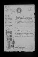 Processo do passaporte de Manuel Joaquim Vieira