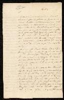 Carta de Francisco Caille de Guine para António de Araújo de Azevedo