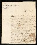 Carta de D. Maria Leonor de Carvalho e Melo