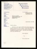 Copy of letter of Willem van der Poel to C. C. Gotlieb sending the Algol subset accepted in Prague